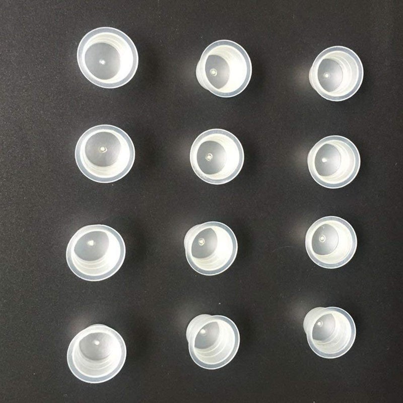 New Star Tattoo 200pcs Plastic Large Ink Pigment Cups #15 - Tattoo Ink Caps for Supplies - Image 5